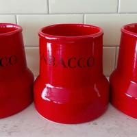  Vasi Savinelli in ceramica rossa