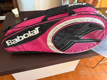 Borsone tennis Babolat rosa come nuova