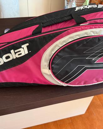 Borsone tennis Babolat rosa come nuova