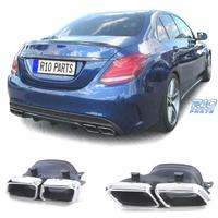 TERMINALI DI SCARICO LOOK AMG C63 MERCEDES W205 14