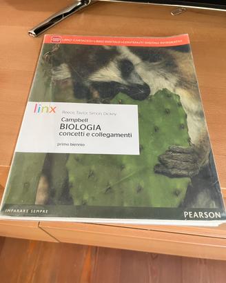 LIBRO BIOLOGIA CONCETTI E COLLEGAMENTI PEARSON