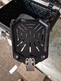 bauletto moto 55 litri più piastra universale 