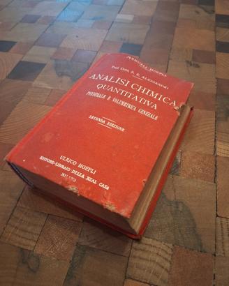 Analisi chimica quantitativa,  manuali Hoepli 1914
