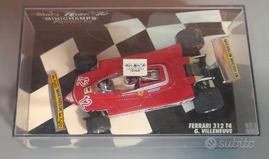 Modellino Ferrari 312 T4 Gilles Villeneuve