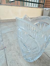 Vaso cristallo molato 