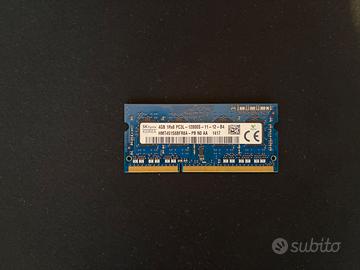 4GB  RAMsodim SK hynix  DDR3L 1600MHz PC3L-12800S 