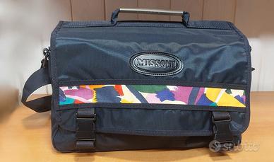 BORSA "Missoni" Vintage - Unisex Blu scuro - NUOVA