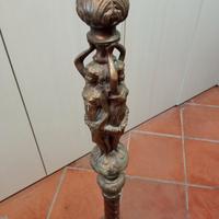 splendida piantana in ottone 