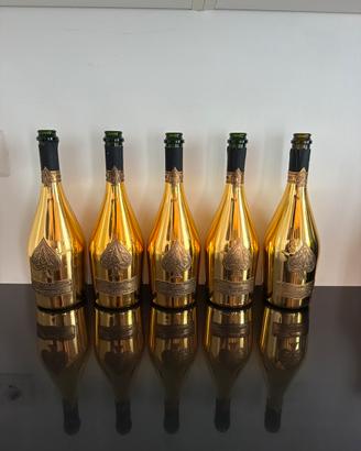 bottiglie champagne vuote