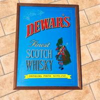 Quadro a specchio scotch whisky Dewar's