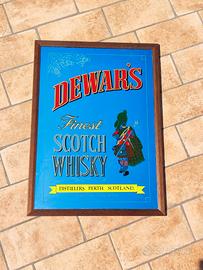 Quadro a specchio scotch whisky Dewar's