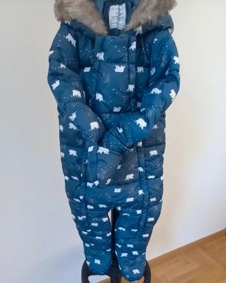 tutona intera invernale per neonati, Primark 