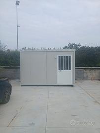 Container prefabbricato con wc