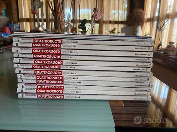 Riviste Quattroruote anno 2021