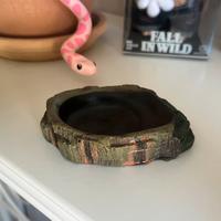 ciotola per terrari trixie resina 10x2,5x7,5 cm