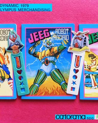 JEEG ROBOT Vintage QUADERNI anime manga 1979 TOEI