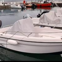 open ranieri 5 metri e 10 con fuoribordo 40/60 4 t