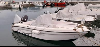 open ranieri 5 metri e 10 con fuoribordo 40/60 4 t