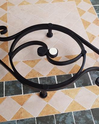 Poggiateglie Etnico in Ferro battuto