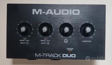 Interfaccia Audio USB M-AUDIO M-Track Duo 