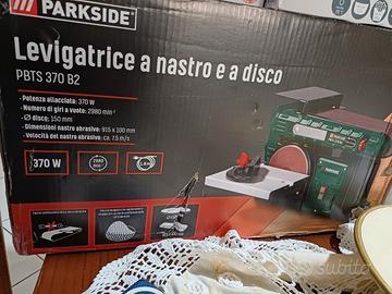 Levigatrice Parkside a nastro e a disco