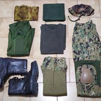 Lotto vestiario Softair, AOR2 Green Vegetato