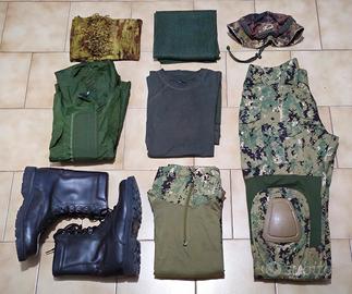 Lotto vestiario Softair, AOR2 Green Vegetato