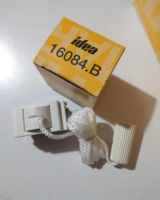 Pulsante a Tirante Vimar Idea 16084.B  Bianco