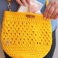 Borsa a spalla,hand made,fatta a mano,uncinetto 