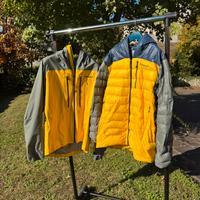 Norrona Guscio + Piumino & Casco Smith Mips