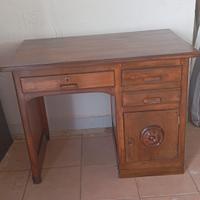 scrivania faggio anni 40 