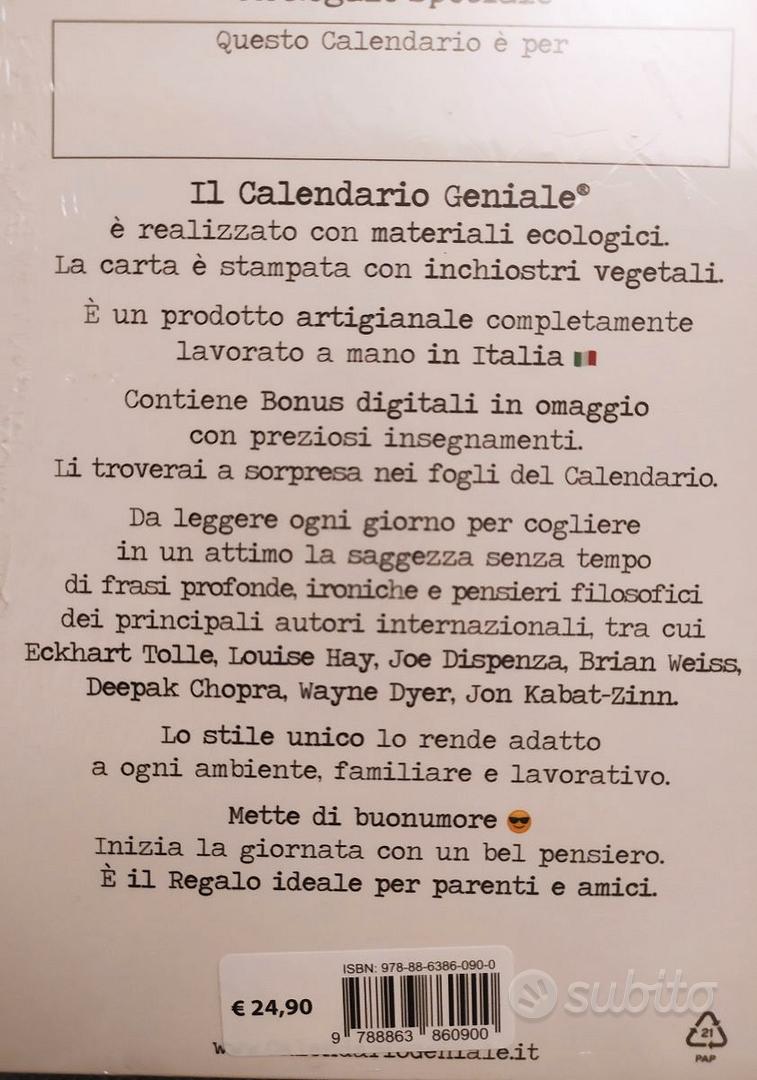 Calendario Geniale 2024 - Arredamento e Casalinghi In vendita a Padova