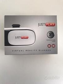 Just play virtual reality glasses nuovi