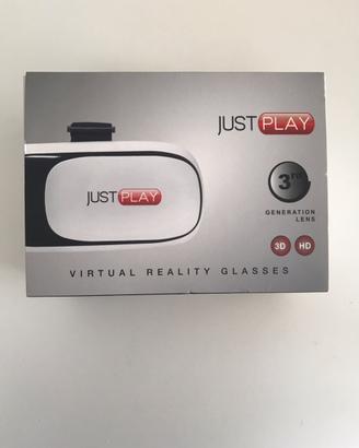 Just play virtual reality glasses nuovi