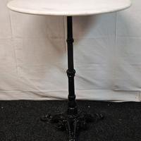 Tavolino da Bistrot/ esterno – Ghisa Marmo