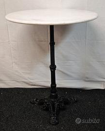 Tavolino da Bistrot/ esterno – Ghisa Marmo