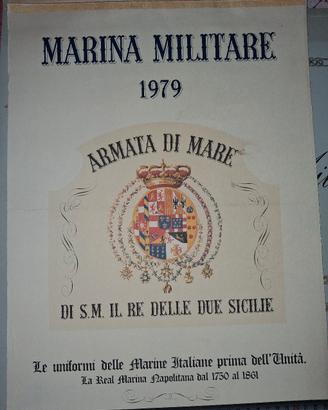 Calendario Marina Militare anno 1979