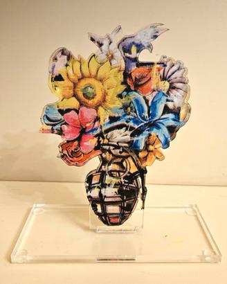 Jack Perego scultura in plexiglass