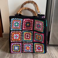 borsa ad uncinetto