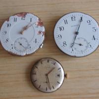 tre movimenti per orologi .