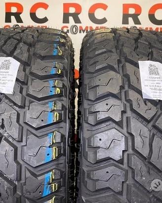 2 gomme usate 35x 12.50 r 20lt 121 q cooper