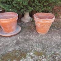 Vasi grandi dimensioni in terra cotta per piante