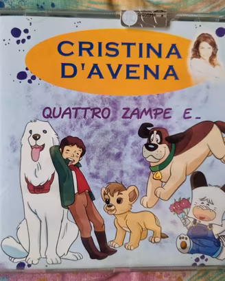 CD Cristina D’Avena - Quattro Zampe E (1999) Mint