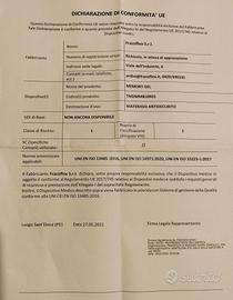 Letto matrimoniale elettrico con materassi.