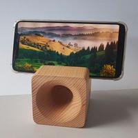 Porta cellulare in legno