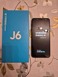 Samsung Galaxy J6 + Custodia e Cuffiette