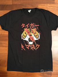 T Shirt Tiger Mask Uomo Tigre Anime nuova