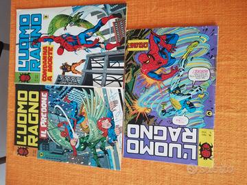 fumetti anni 1977 1980 Uomo Ragno Thor