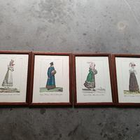 Stampe antiche incorniciate 