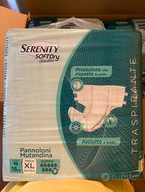 Pannoloni mutandina XL Serenity SoftDry